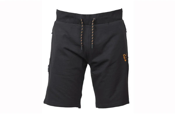 Fox Collection Black Orange Lightweight Shorts 1 Fox Collection Black Orange Lightweight Shorts