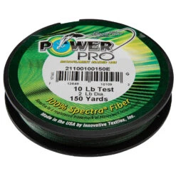 PowerPro 100% Spectra Fiber Braided Fishing Line - 150 Yards