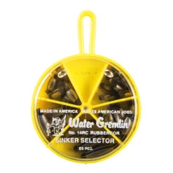 Water Gremlin No. 14 Rubbercor® Sinker Selector