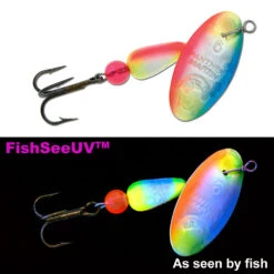 Panther Martin FishSeeUV Spinning Lure - 1/8 Oz.
