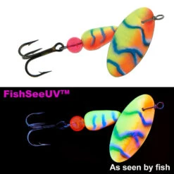 Panther Martin FishSeeUV Spinning Lure - 1/4 Oz.