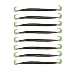 Bass Dynasty 6" Dyna Double Curly Tail Fishing Worms