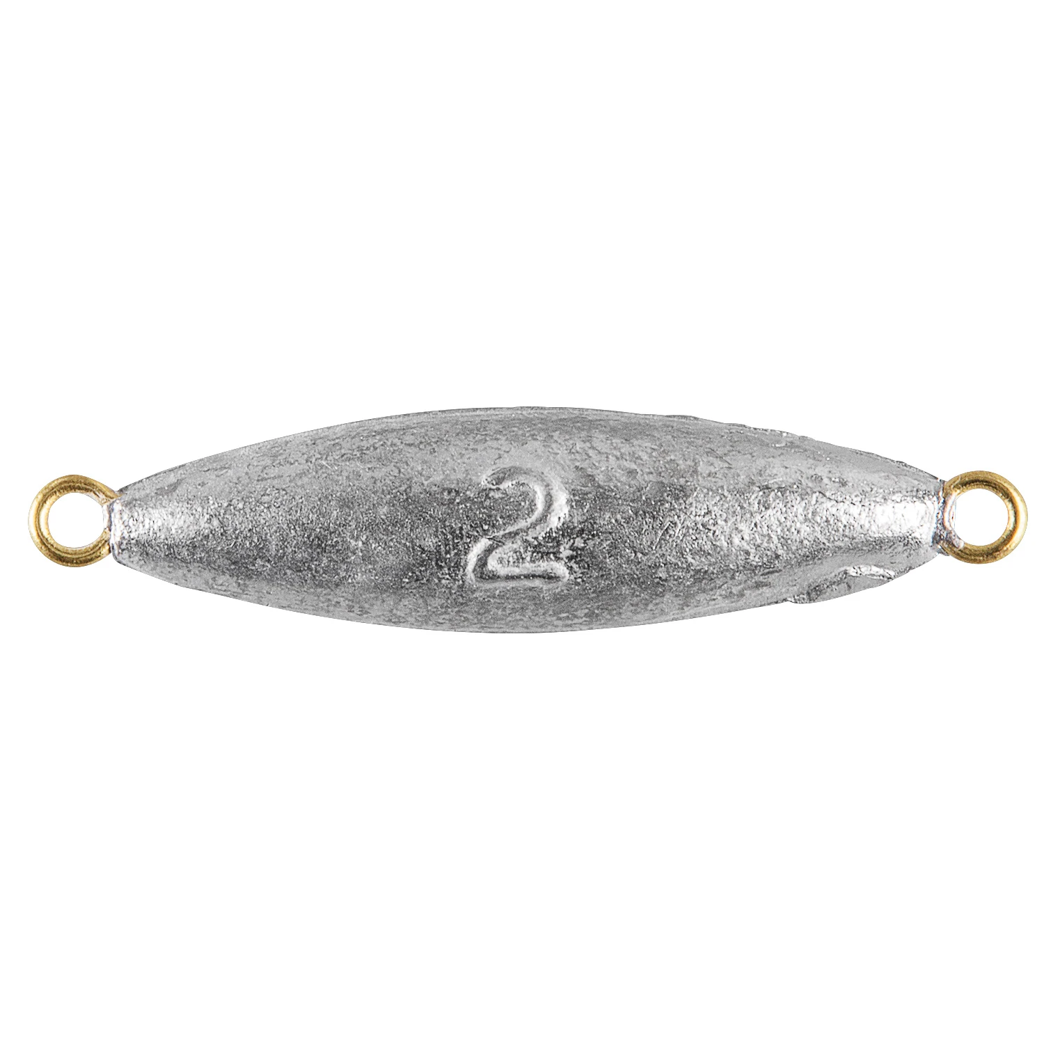 Torpedo Lead Fishing Sinker - 2 Oz. 1 Torpedo Lead Fishing Sinker - 2 Oz.