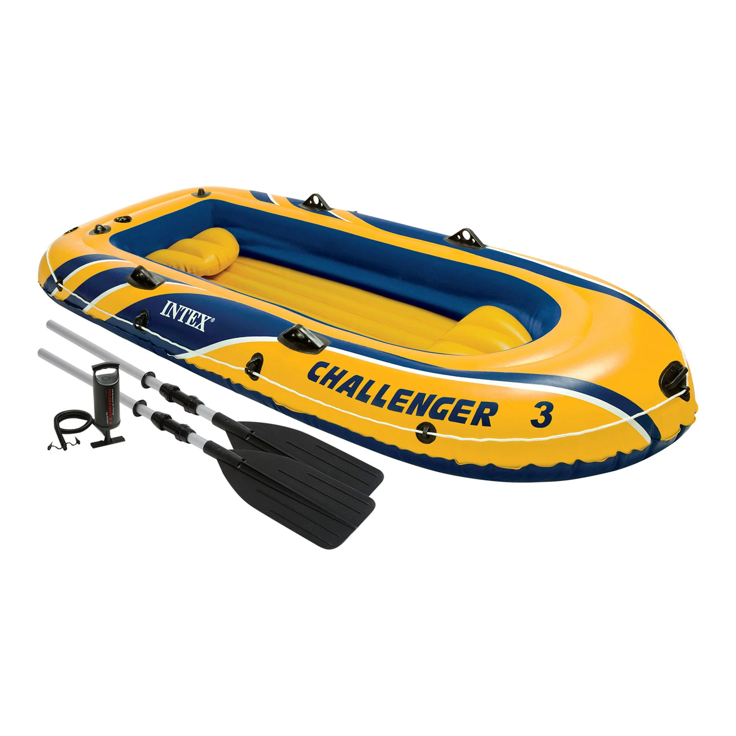 Intex Challenger 300 Inflatable Boat Set 1 Intex Challenger 300 Inflatable Boat Set