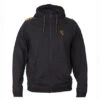 Fox Collection Black Orange Lightweight Hoodie