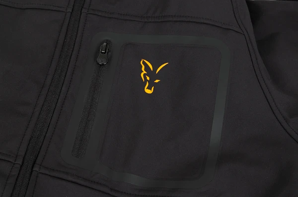 Fox Collection Black/Orange Shell Hoody 3 Fox Collection Black/Orange Shell Hoody - Image 3